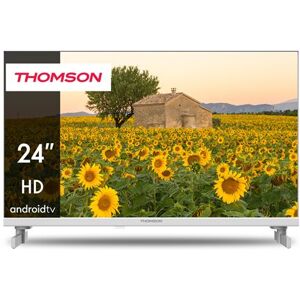 TV LED Thomson 24HA2S13CW 60 cm HD Android TV Blanc Blanc - Publicité