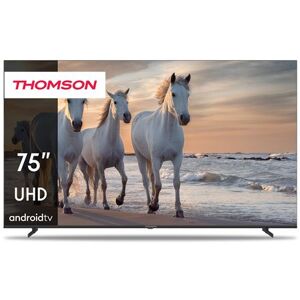 TV LED Thomson 75UA5S13 190 cm 4K UHD Android TV Noir Noir - Publicité