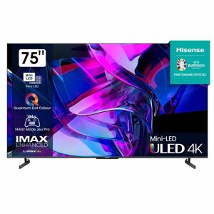 TV QLED Hisense 75U7KQ 189 cm 4K UHD Smart TV Noir Noir - Publicité