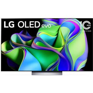 TV OLED Evo LG OLED77C3 195 cm 4K UHD Smart TV Noir et Argent Noir / Argent - Publicité