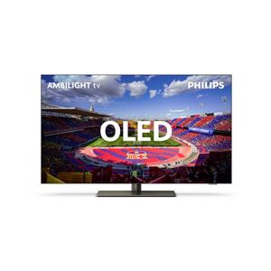 TV OLED Philips 55OLED848 139 cm Ambilight 4K UHD 120HZ chrome satiné - Publicité