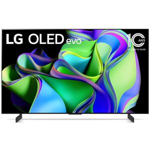 TV OLED Evo LG OLED42C3 106 cm 4K UHD Smart TV Noir et Argent Noir / Argent - Publicité