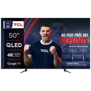 TV QLED 50" TCL 50C643 Google TV - Publicité