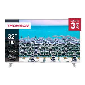 TV HD 32" THOMSON 32HD2S13W blanche - Publicité