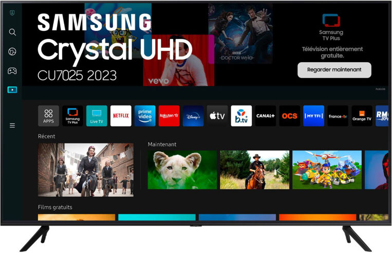 Samsung TV Crystal 4K UHD 43CU7025 Smart TV 2023