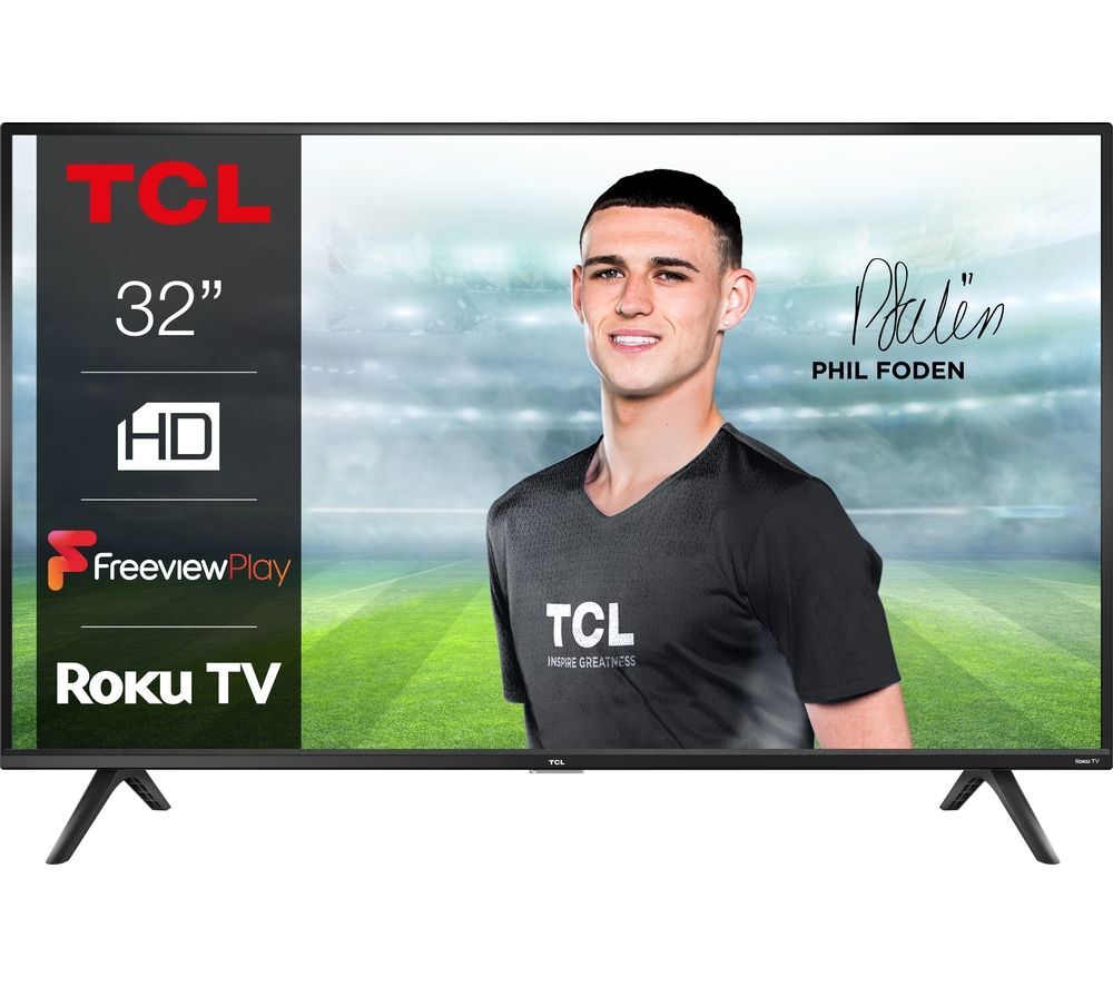TCL 32RS520K Roku 32" Smart HD Ready LED TV