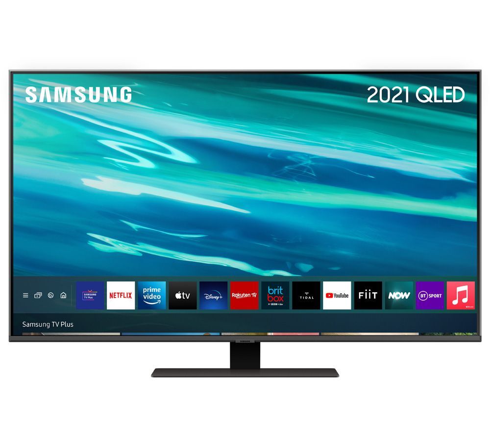 SAMSUNG QE50Q80AATXXU 50" Smart 4K Ultra HD HDR QLED TV with Bixby, Alexa &amp; Google Assistant
