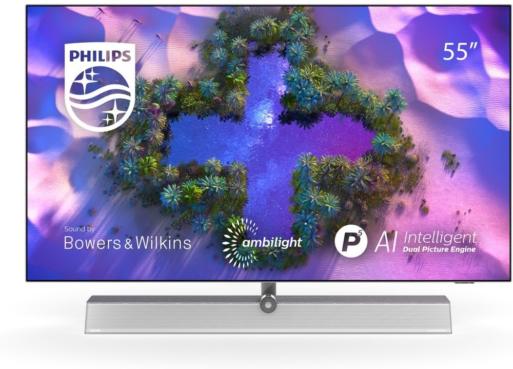 Philips Ambilight 55OLED936/12 55" Smart 4K Ultra HD HDR OLED TV with Google Assistant