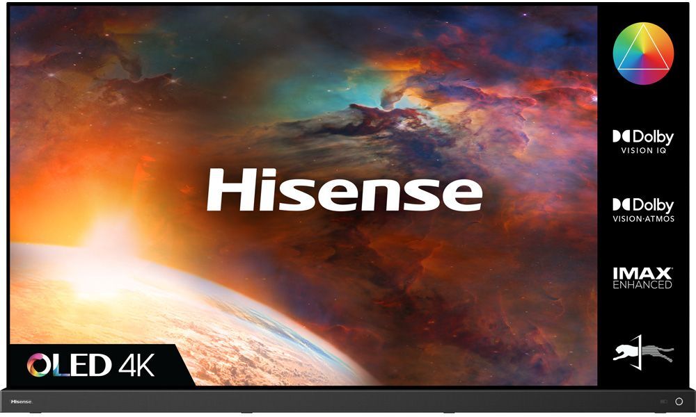 HISENSE 65A9GTUK 65" Smart 4K Ultra HD HDR OLED TV with Alexa &amp; Google Assistant