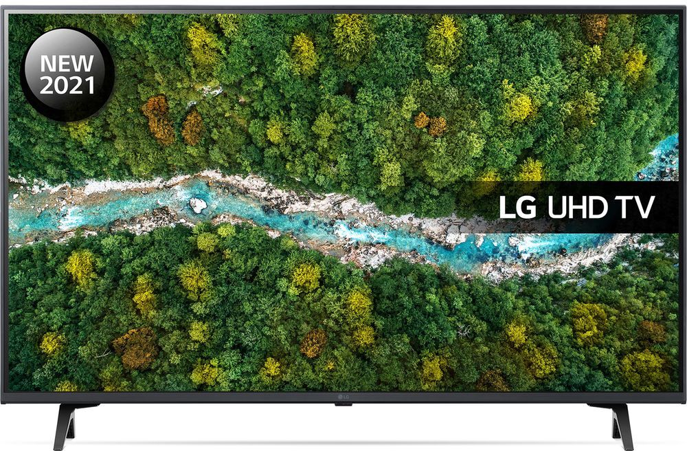 LG 43UP77006LB 43" Smart 4K Ultra HD HDR LED TV with Google Assistant &amp; Amazon Alexa