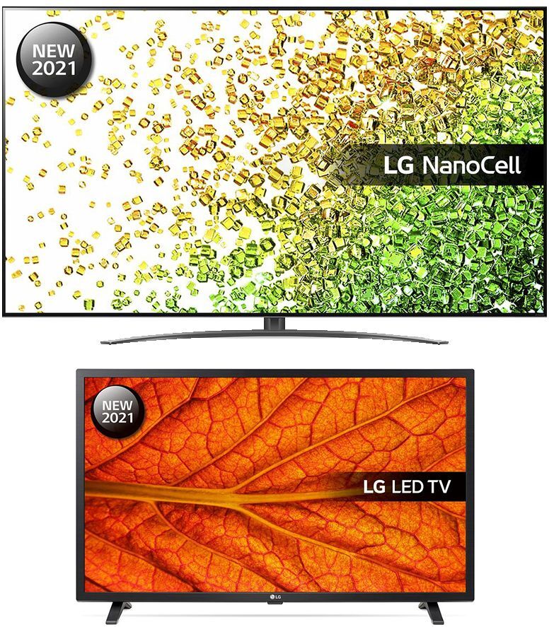 LG 86NANO866PA 86" Smart 4K Ultra HD HDR LED TV &amp; 32LM637BPLA 32" Smart HD Ready HDR LED TV Bundle