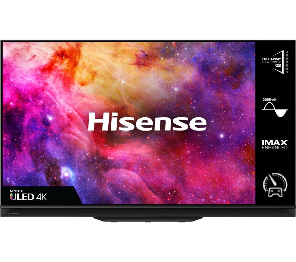 HISENSE 75U9GQTUK 75" Smart 4K Ultra HD HDR Mini-LED TV with Alexa &amp; Google Assistant