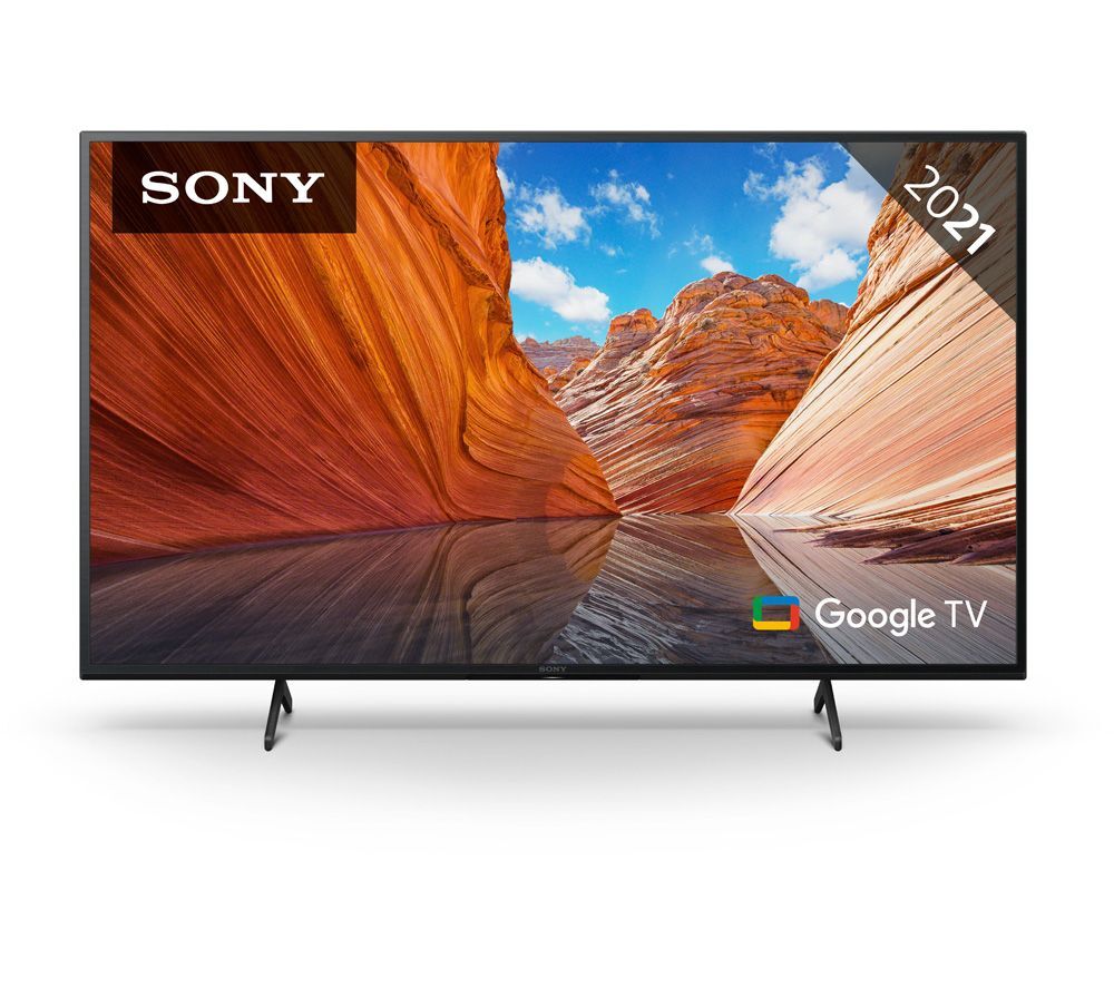 Sony BRAVIA KD43X80JU 43" Smart 4K Ultra HD HDR LED TV with Google TV &amp; Assistant