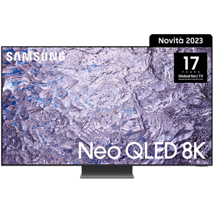 Samsung QE85QN800CTXZT TV QLED, 85 pollici, QLED 8K