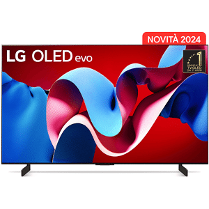 LG OLED evo C4 OLED42C44LA TV OLED, 42 pollici, 4K