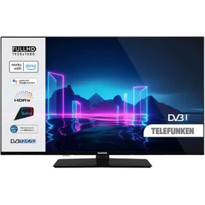 Telefunken TE40750B45I2K TV 101,6 cm (40) Full HD Smart TV Wi-Fi Nero 250 cd/m²