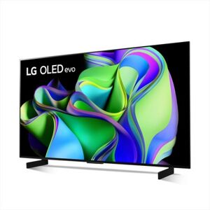 Oled 2023 : 83c34 C3 Smart Tv 83 Pollici 4k Ultra Hd Display Oled Evo Con Webos Colore Argento - Oled83c34 - Grado A Top - Garanzia 2 Anni Lg Italia