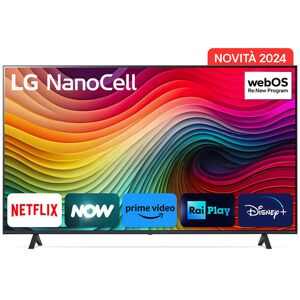 LG NanoCell 50'' Serie NANO82 50NANO82T6B, TV 4K, 3 HDMI, SMART TV 202