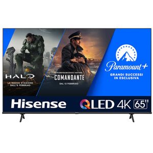 Hisense TV QLED Ultra HD 4K 65'' 65E7KQ Smart TV, Wifi, HDR Dolby Visio