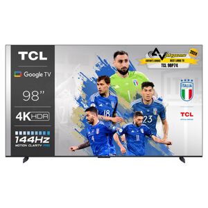 TCL TV Nanotecnologia 4K 98'' 98P749 144Hz Google TV