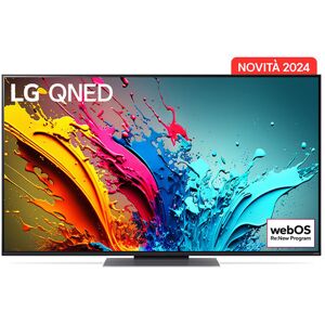 LG QNED 55'' Serie QNED87 55QNED87T6B, TV 4K, 4 HDMI, SMART TV 2024