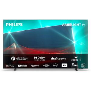 Philips Ambilight TV OLED 718 55“ 4K UHD Dolby Vision e Dolby Atmos Go