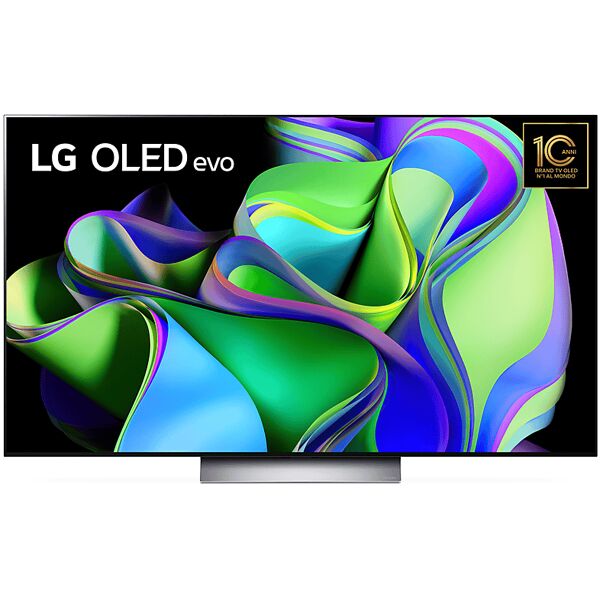 lg oled evo c3 oled55c34la tv oled, 55 pollici, 4k