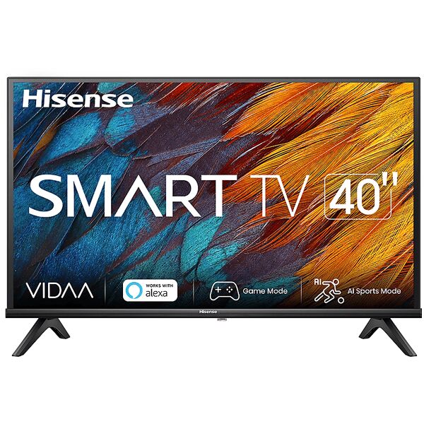 hisense 40a4k tv led, 40 pollici, full-hd