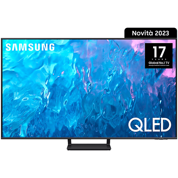 samsung qe65q70catxzt tv qled, 65 pollici, qled 4k