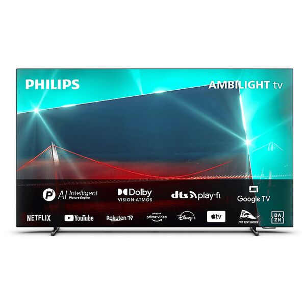 philips 48oled718/12 tv oled, 48 pollici, oled 4k