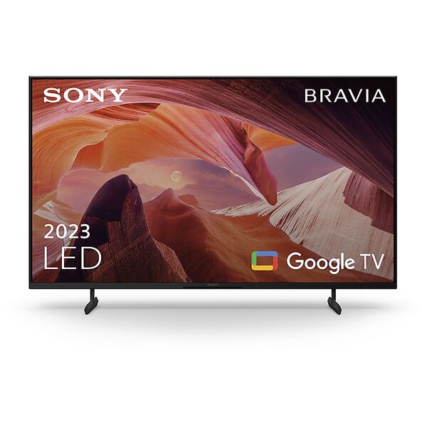 sony kd50x80l tv led, 50 pollici, uhd 4k