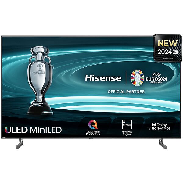 hisense 55u6nq tv mini led, 55 pollici