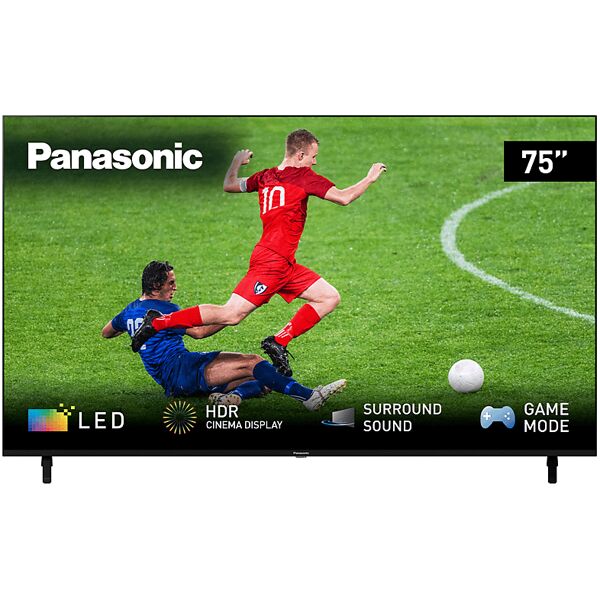 panasonic tx-75lx800e tv led, 75 pollici, uhd 4k