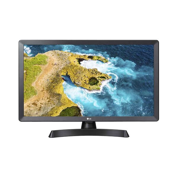 lg monitor tv led smart 24 hd t2 nero 24tq510s-p