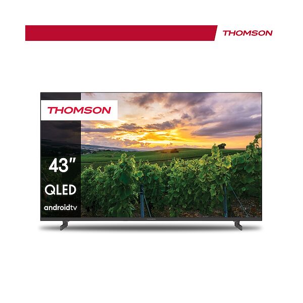 thomson android tv qled 43 4k hdr10 wifi 43qa2s13