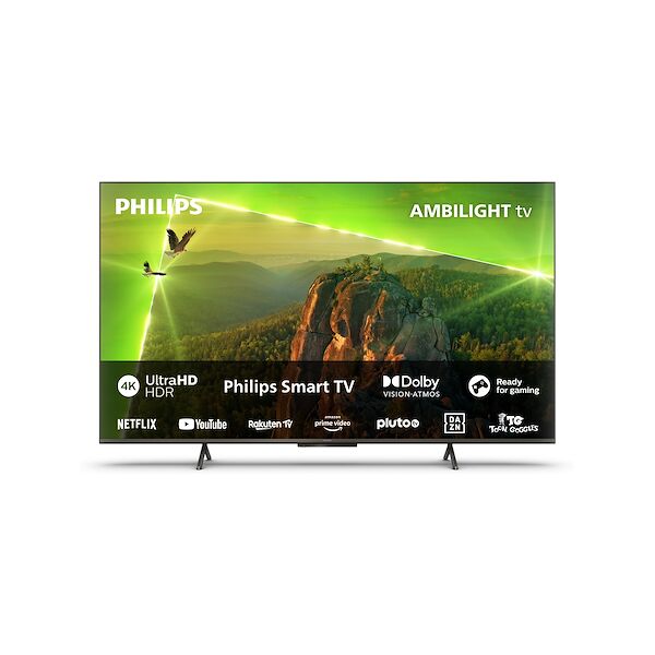 philips smart tv led 43 4k ambilight 3 hdr10 43pus8118/12