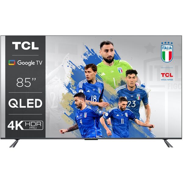 tcl google tv qled 85 4k hdr10+ 85c645