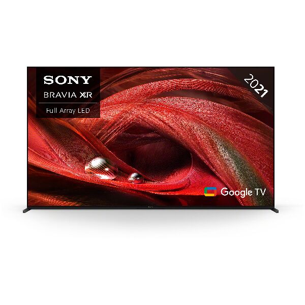 sony xr85x95jaep  bravia full array led 4k xr-85x95j - smart tv 85 pollici, 4k ultra hd led, hdr, con google tv (nero, modello 2021)