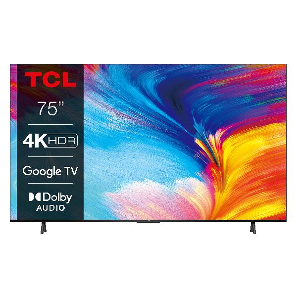 tcl 75p635  p63 series serie p63 4k ultra hd 75 75p635 dolby audio google tv