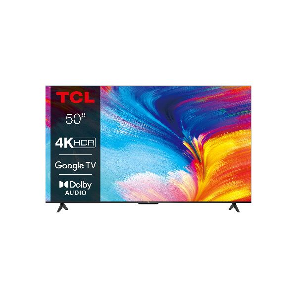 tcl 50p635  p63 series 50p635 tv 127 cm (50) 4k ultra hd smart tv wi-fi nero