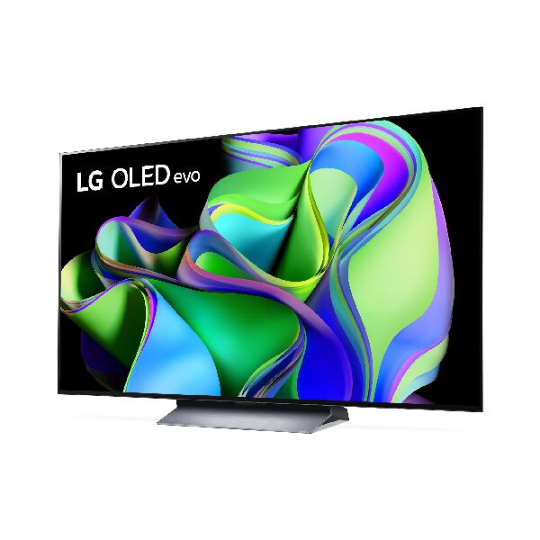 lg oled55c34la  oled evo 55'' serie c3 oled55c34la, tv 4k, 4 hdmi, smart tv 2023