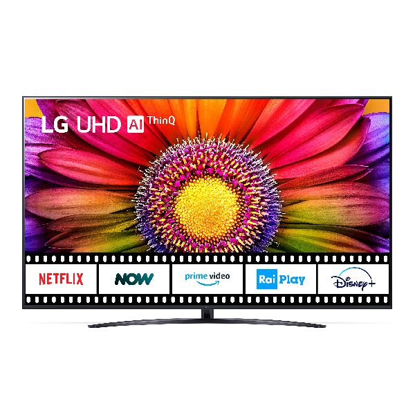 lg 75ur81006lj  uhd 75 pollici serie ur81 75ur81006lj, tv 4k, 3 hdmi, smart tv 2023