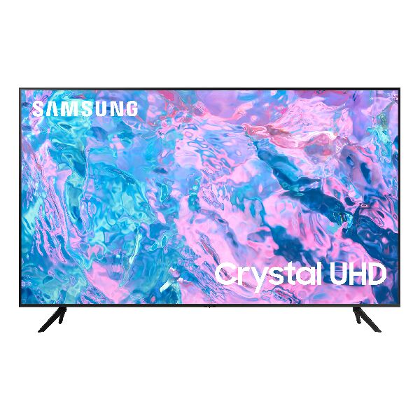 samsung ue75cu7170uxzt  series 7 tv ue75cu7170uxzt crystal uhd 4k, smart tv 75 processore crystal 4k, ots lite, black 2023