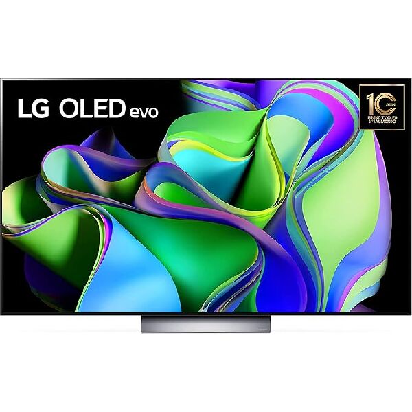 lg oled65c3  oled evo 65'' serie c3 oled65c3, tv 4k, 4 hdmi, smart tv 2023