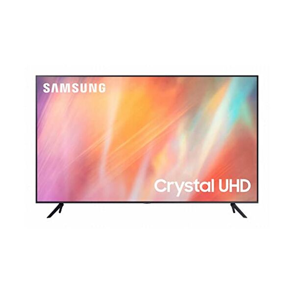samsung tv crystal uhd 4k ue65au7090uxzt smart tv wi-fi black 2021
