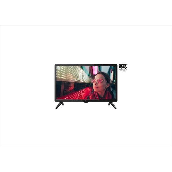 telesystem tv led hd ready 18,5 palco ls13-black