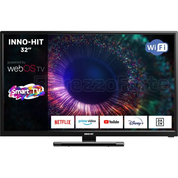 inno hit ih32wb2k smart tv 32 pollici hd ready display led sistema web os colore nero - ih32wb2k