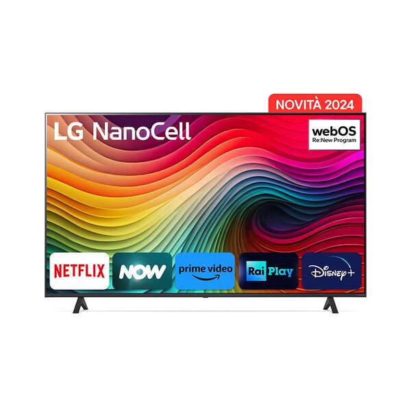 lg nanocell 50'' serie nano82 50nano82t6b, tv 4k, 3 hdmi, smart tv 202