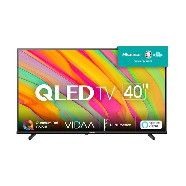 hisense tv qled fhd 40'' 40a5kq smart tv, wifi, quantum dot colour, usb