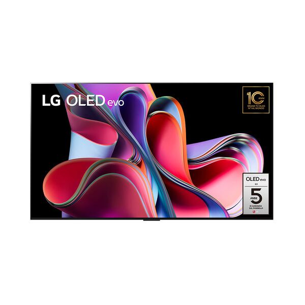 lg oled evo 65'' serie g3 oled65g36la, tv 4k, 4 hdmi, smart tv 2023